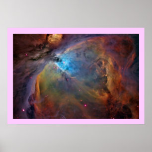 Affiche de nébuleuse d'Orion de 14,95