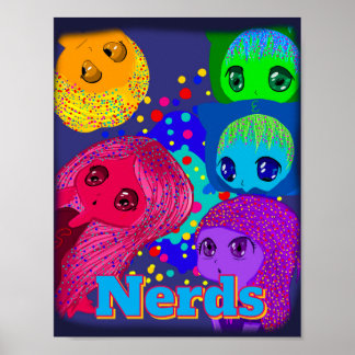 Affiche de nerds