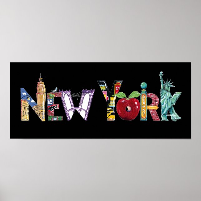 Affiche de New York (Devant)