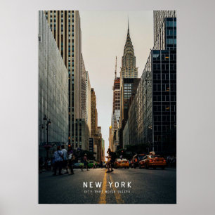 affiche de new york city, nyc skyline art, manhatt