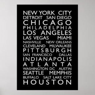 affiche de new york city, nyc skyline art, manhatt