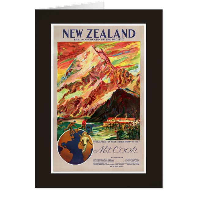 Affiche de New Zealand Mt. (Devant)