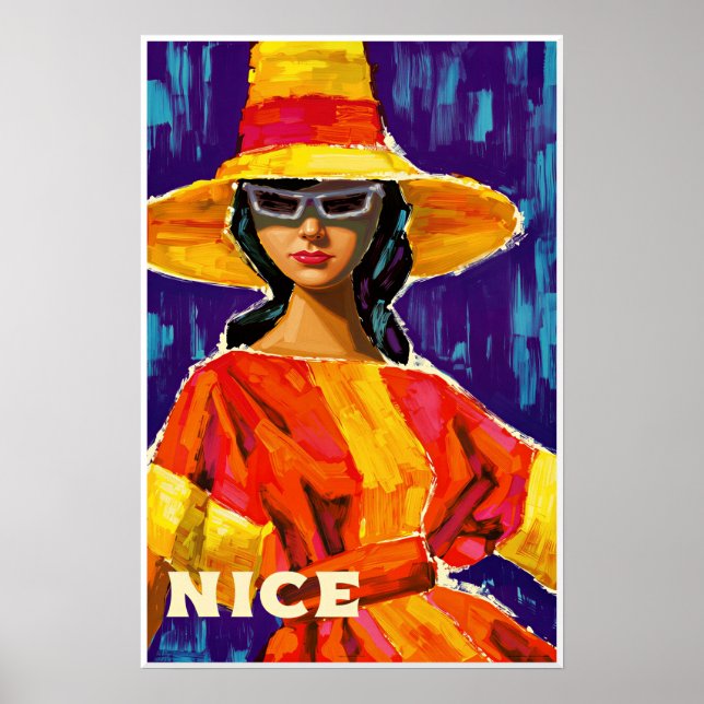 Affiche de Nice, France (Devant)
