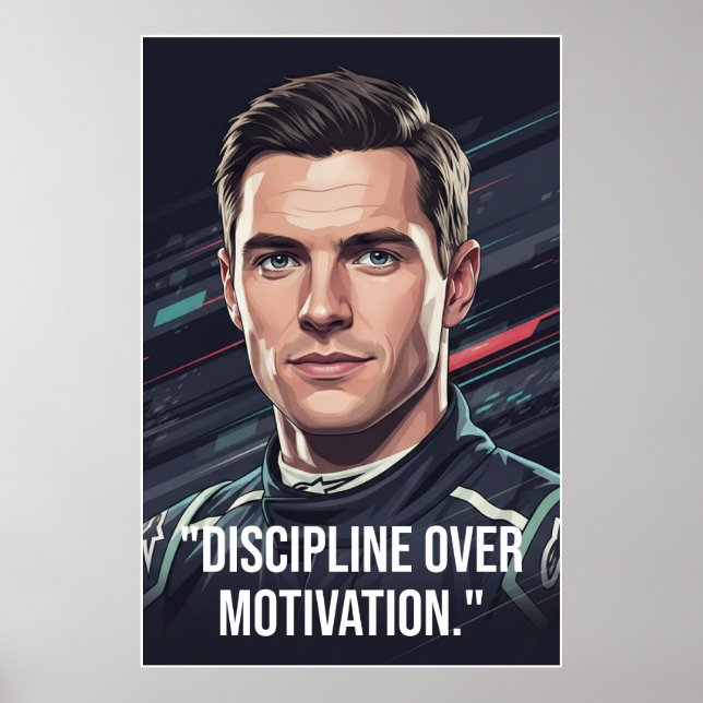Affiche de Nico Hülkenberg Racing Vector (Devant)