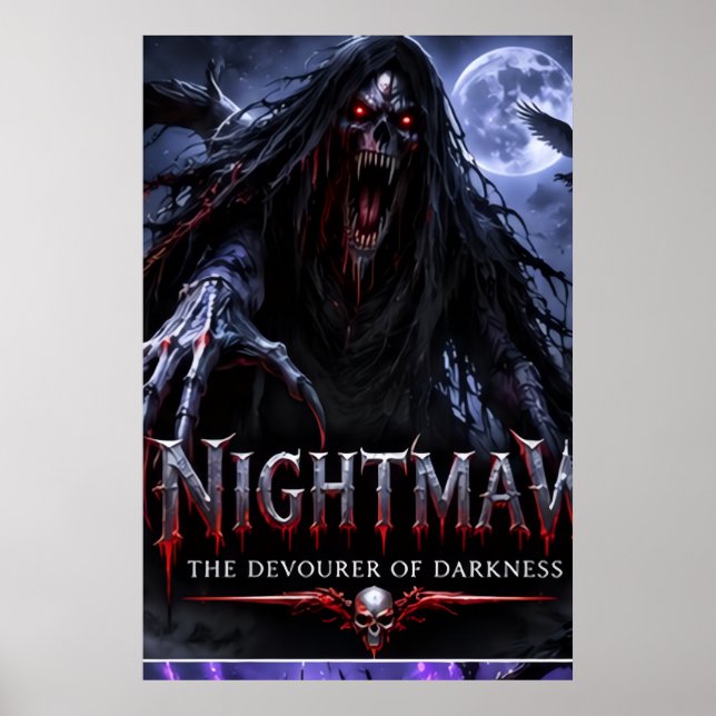 Affiche de Nightmaw Dévoreur des Ténèbres (Devant)