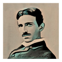 Affiche de Nikola Tesla