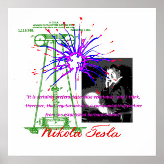 Affiche de Nikola Tesla
