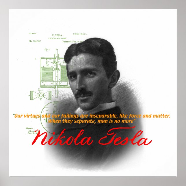 Affiche de Nikola Tesla (Devant)