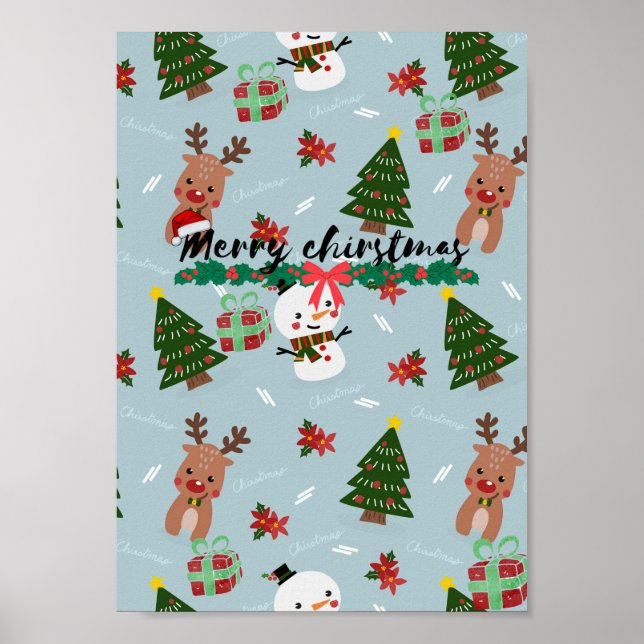 Affiche de Noël (Devant)