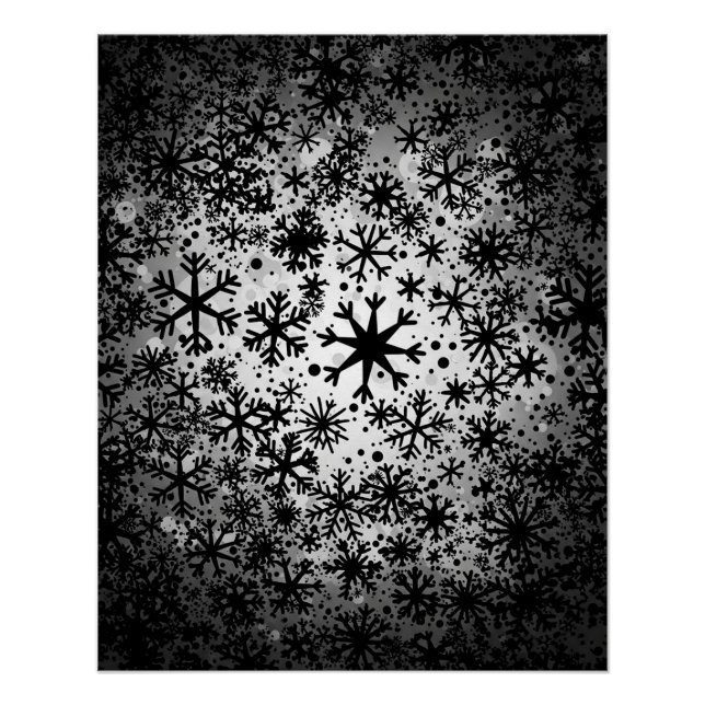 Affiche de Noël Brillante (Devant)