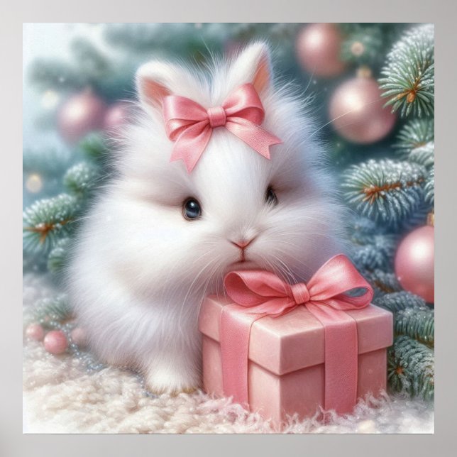 Affiche de Noël Bunny (Devant)