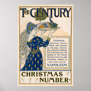 Affiche de Noël vintage