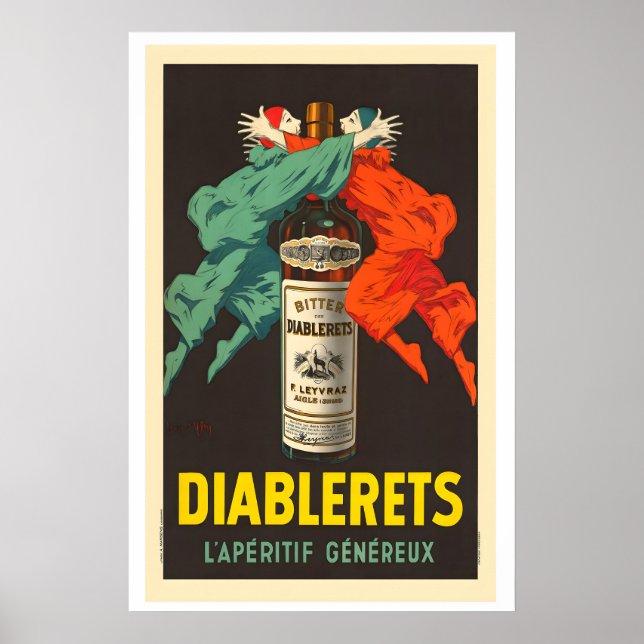 Affiche de nourriture et boisson vintage Suisse Ap (Devant)