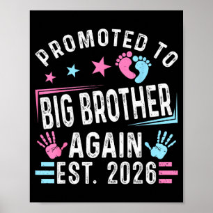 Affiche De nouveau promu chez Big Brother Env. 2026 Vintag