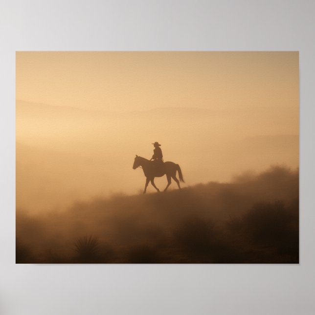 Affiche de nuages de mousson - Impression dramatiq (Devant)