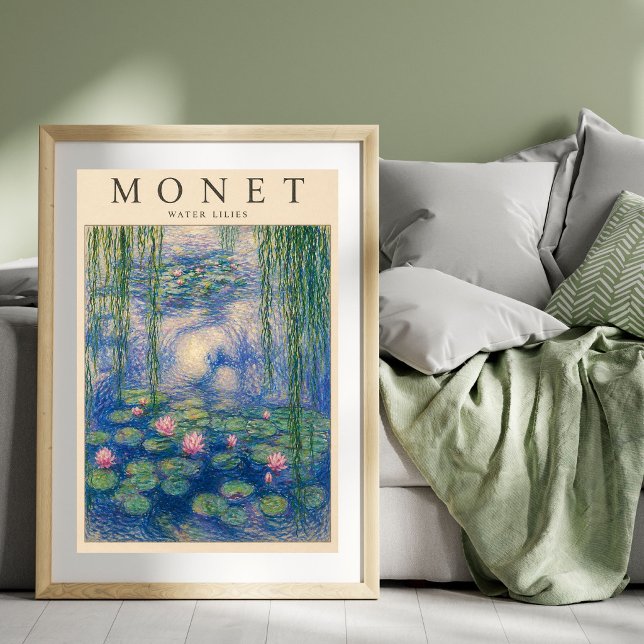 Affiche de Nymphéas de Monet | Jardin Impressionni (Créateur téléchargé)