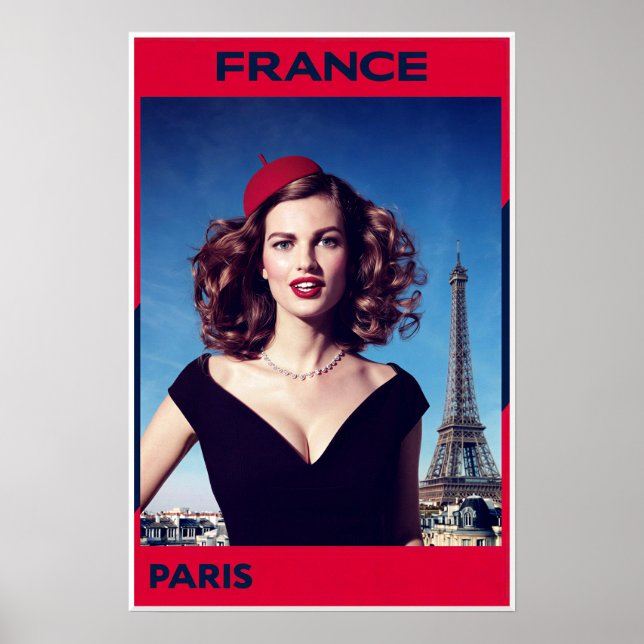 Affiche de Paris, France (Devant)