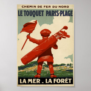 Affiche de Paris-Plage de Le Touquet