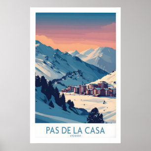 Affiche de Pas de la Casa Andorra Pyrénées Station