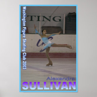 affiche de patinage sullivan