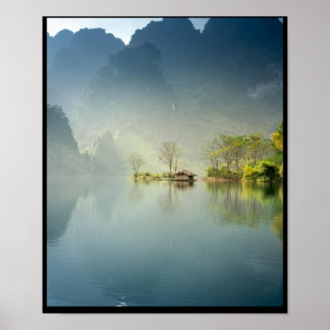 Affiche de paysage naturel (Devant)