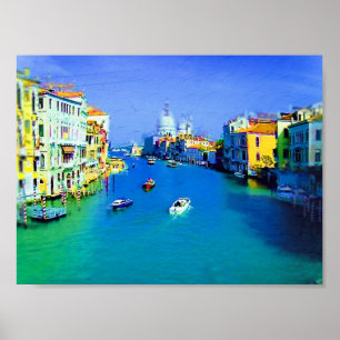 Affiche de peinture de Venise