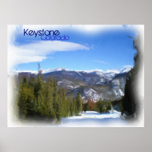 Affiche de peinture Keystone Colorado