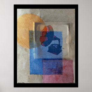 Affiche de phonographe