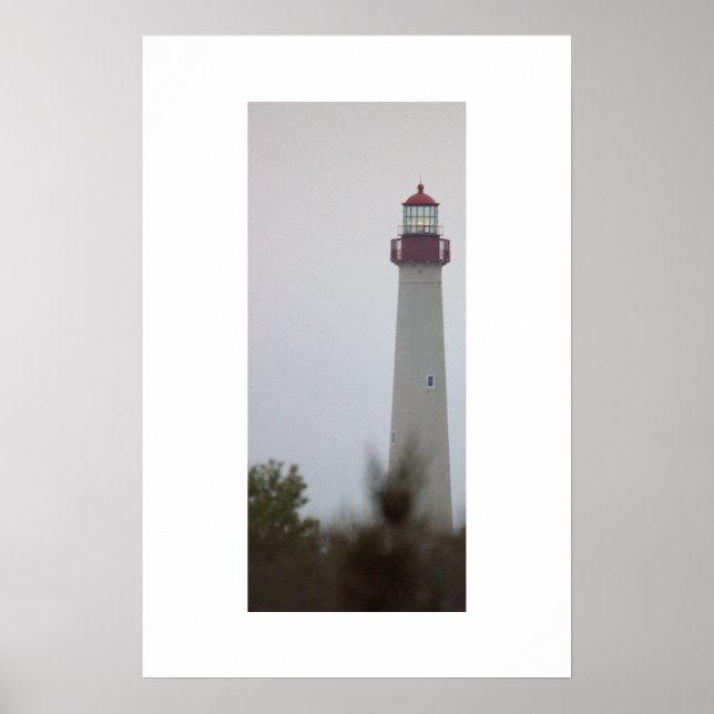 Affiche de photo de phare (Devant)