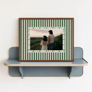 Affiche de photo personnalisée - Cadeau de cœur pe
