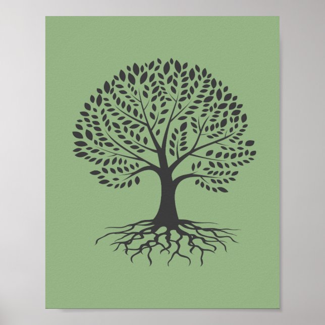Affiche de photographie d'ARBRE (Devant)