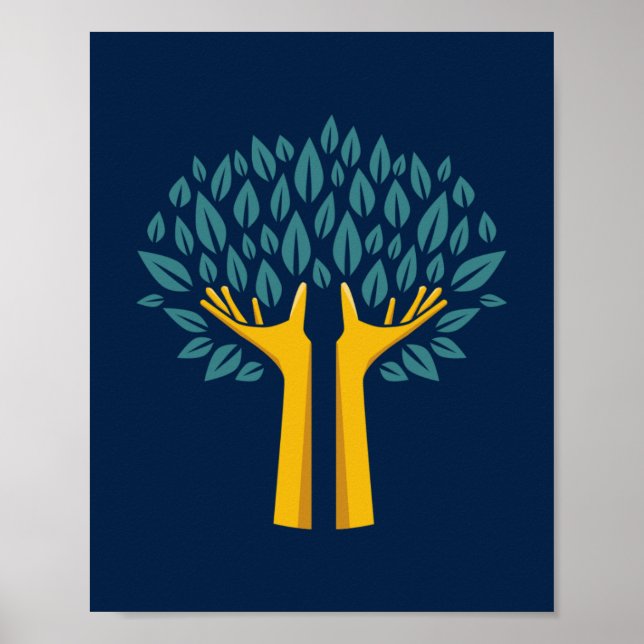 Affiche de photographie d'ARBRE (Devant)