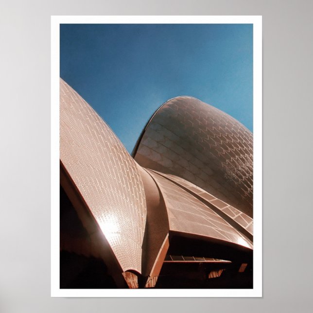 Affiche de photographie d'architecture (Devant)