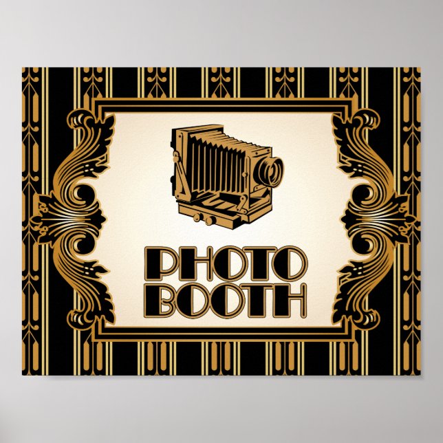 Affiche de Photomaton d'Appareil Photo Vintage Ann (Devant)