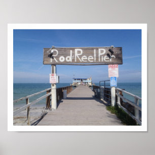 Affiche de pilier d'île d'Anna Maria