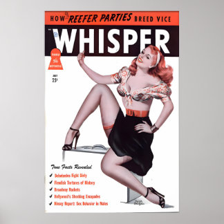 Affiche de pin-up des années 40 et toile : comment