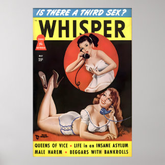 Affiche de pin-up vintage des années 1940 & Toile 