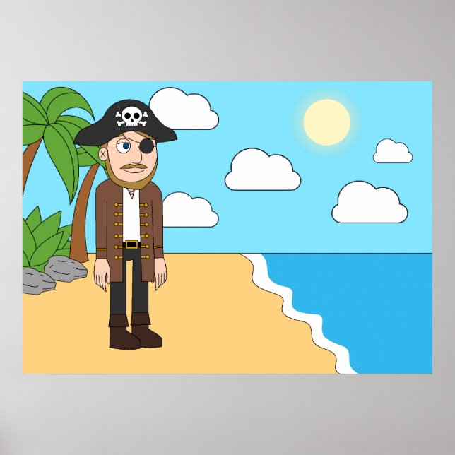 Affiche de Pirate Joey Nigro (Devant)