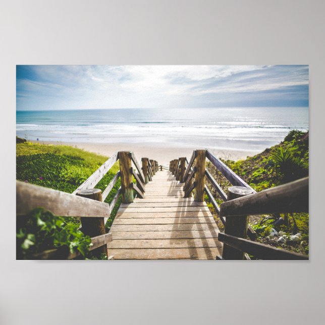 Affiche de plage (Devant)