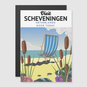 Affiche de plage de Scheveningen Pays-Bas