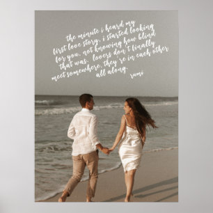 Affiche de poème de l'histoire d'amour de Rumi Ajo