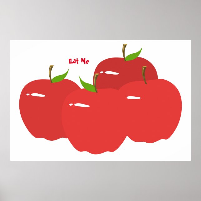 Affiche de Pomme Rouge (Devant)