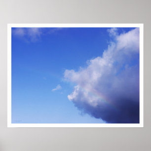 Affiche de porcs et arcs-en-ciel