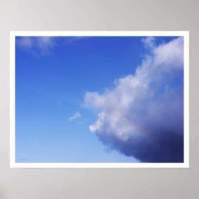 Affiche de porcs et arcs-en-ciel (Devant)