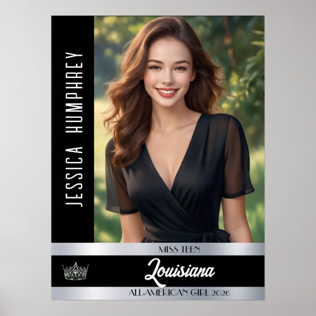Affiche de porte de concours | Photo personnalisée (Devant)