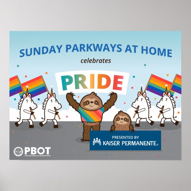 Affiche de Portland Sunday Parkways (Devant)