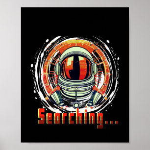 Affiche de portrait d'astronaute – Décoration mura