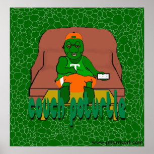 Affiche de Poturtle de divan