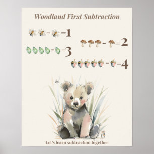 Affiche de première soustraction de la forêt