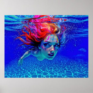 Affiche « De près et personnel » - Un portrait chromatique